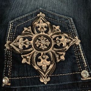 2 pair Miss Me Jeans